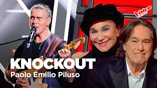 Paolo Emilio conquista i coach con Pino Daniele | The Voice Senior Italy 3 | Knockout