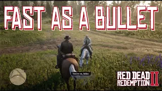 Arthur Races The Mean Man With The Nokota in Red Dead Redemption 2