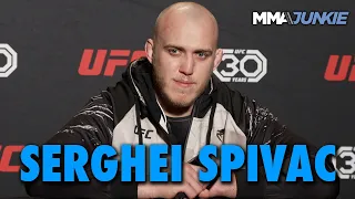 Serghei Spivac: 'Anything Is Possible' After Finish Of Derrick Lewis | UFC Fight Night 218