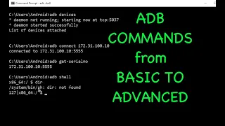 How to master in ADB(Android Debug Bridge) Commands