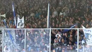 Ambrì-Zsc Lions, 27/10/2012, curva sud, coro "Bastardo Bianconero"