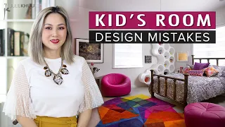 COMMON DESIGN MISTAKES | Kids’ Bedroom Mistakes and How to Fix Them | Julie Khuu