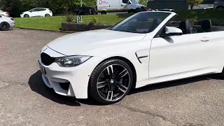 2014/64 BMW M4 DCT convertible on sale at TVS Specialist Cars