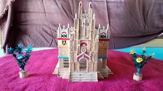 Handmade Matchstick DIY Arts and Crafts | Matchstick Medak Church Video | Biggest Church inTelangana