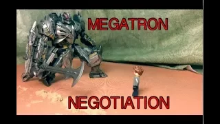 Megatron Negotiation - Transformers The Last Knight Stop Motion