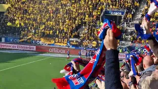 Vålerenga - LSK 1-0 MÅL Daniel Håkans feiring 1.mai 2023