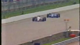 92 Indy 500 - Al Unser, Jr. and Scott Goodyear duel