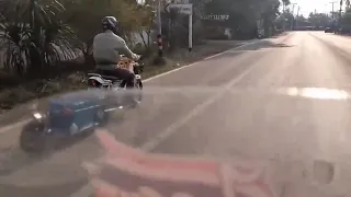 прицеп на скутер
