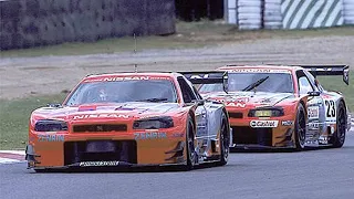 Japan GT Championship 2002 Race 3 Highlights (w/ English commentary)