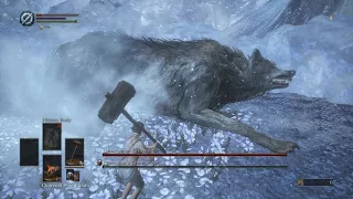 Dark Souls 3 Gravetender SL1 NG+7 Wooden hammer kill