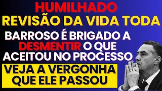 REVISÃO DA VIDA TODA: BARROSO EMITE DOCUMENTO ASSUMINDO QUE ACEITOU DADOS FALSOS NO PROCESSSO - CNJ