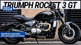 2024 NEW TRIUMPH ROCKET 3 GT STORM: Significant upgrades, New Benchmark for Power Cruisers.