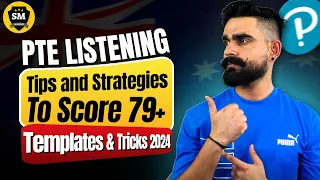 PTE Listening Tips For 90 in 2024 | PTE Listening Tips and Tricks | SM Academy PTE