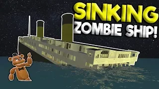 SINKING SHIP SURVIVAL WITH ZOMBIES!? - Garry's Mod Roleplay Gameplay - Gmod Multiplayer Survival