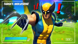 Finding *WOLVERINE* BOSS in FORTNITE!