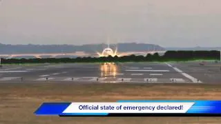 Airport Hit By Meteorite - Rare Footage - Fake News #1