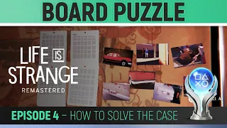 Life is Strange Remastered - How to solve the Board Case Puzzle 🏆 Episode 5: Dark Room