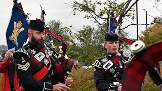 2 SCOTS - Pipes & Drums tuning Pipes in Alloa        #handsome      #military #bagpipes