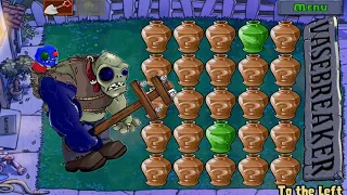 Plants vs Zombies | all Vase Breaker Chapter Completely in 13:46 minutes GAMEPLAY FULL HD 1080p 60hz