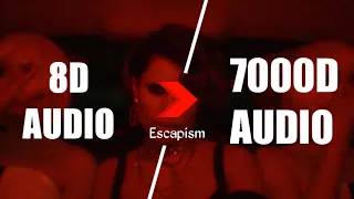 RAYE, 070 Shake - Escapism. (7000D AUDIO | Not 8D Audio) Use HeadPhone | Subscribe