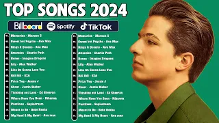 Billboard Hot 100 Songs of 2024 - Charlie Puth, Selena Gomez, Ed Sheeran, Ava Max, Adele, The Weeknd
