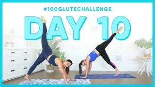Day 10: Down Dog Butt Pulse! | 100 Glute Challenge w/ Tiffany Alvord