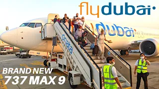 FLYDUBAI BRAND NEW BOEING 737 MAX 9 (ECONOMY) | Warsaw - Dubai