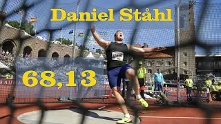 Daniel Ståhl 68,13 & 67,34 - DL Stockholm - 18 juni 2017