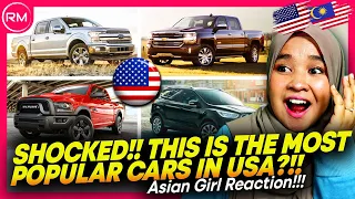 ASIAN GIRL REACT TO MOST POPULAR CARS IN EVERY US STATE?! SHOCKED!!