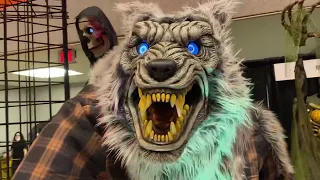 Hulking Werewolf Animatronic
