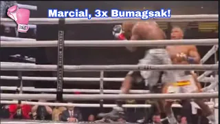 Eumir Marcial, Knocked Down 3x Pero Panalo Pa By TKO