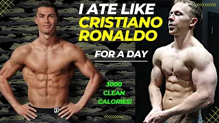 Eating like CRISTIANO RONALDO for a day (his new diet)