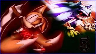 Dark Sonic Ep1-2 Demo 0.3.5 №5 Tails Doll гонится за Sonic.exe! Обе концовки!