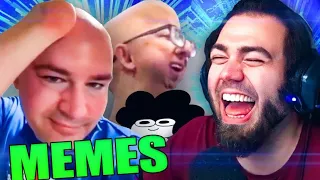 REACCIONANDO A MEMES MUY DUROS - DON'T LAUGH CHALLENGE / SI TE RIES PIERDES | ZellenDust