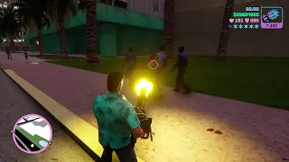 GTA Vice City The Definitive Edition Minigun Rampage