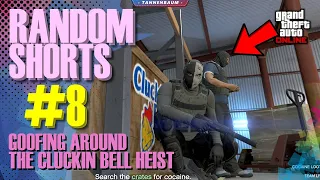 🍿 GTA 5 ▶ Random Shorts #8 ▶ Goofing Around The Cluckin Bell Heist ▶ GTA V Online ▶ 🍿🍿🍿