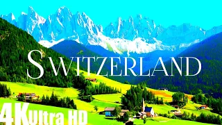 Switzerland in 8K ULTRA HD HDR - Heaven of Earth (60 FPS  Beautiful