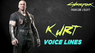 Cyberpunk 2077: Phantom Liberty - Kurt Hansen Voice Lines