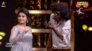 Bala pairing with Rithika |  வாங்க சிரிக்கலாம்😂 | Ep 105 | Comedy Raja Kalakkal Rani