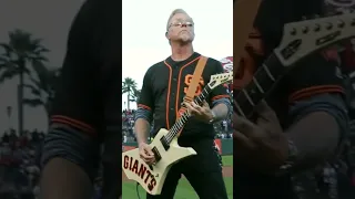 Metallica - National Anthem (San Francisco Giants) #Shorts #Metallica #Trending