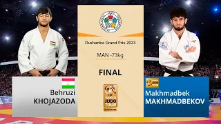 Беҳрӯзи Хоҷазода – Маҳмадбек Маҳмадбеков, -73КГ, Финал, Гран-при Душанбе 2023