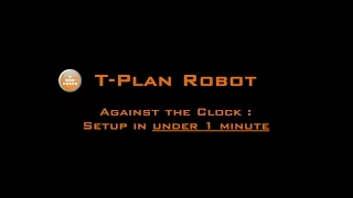 T-Plan Robot Quick Install