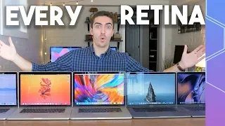 Every 15" Retina MacBook Pro compared