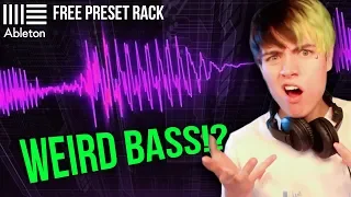 WEIRDEST BASS IN THE WORLD!? (STOCK PLUGINS) | Producing With MOONBOY