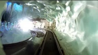 Matterhorn Bobsleds HD POV Disneyland Roller Coaster 2013 Both Sides Anaheim California