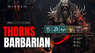 THORNS BARB KILL THEM ALL while you Chill Diablo 4 Build
