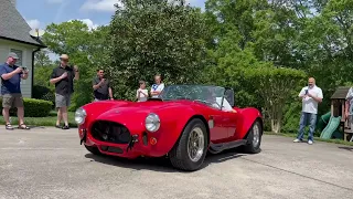 1965 FAM ("Ferrari's Ass Is Mine") Shelby Cobra start up.