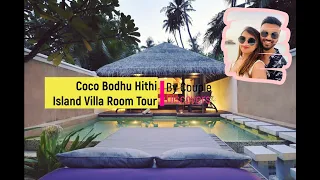 Island Beach Villa Room Tour | Coco Bodu Hithi Maldives | Luxury Sunrise Villa with private pool