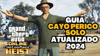 COMO FAZER O GOLPE DE CAYO PERICO EM 2024 - MINHA ROTA SOLO COM DESAFIO ELITE!!! (GTA Online)