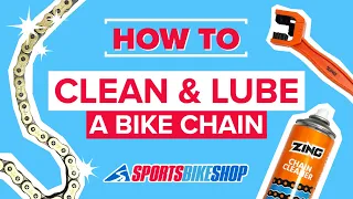 How to clean and lube your motorcycle chain - Sportsbikeshop